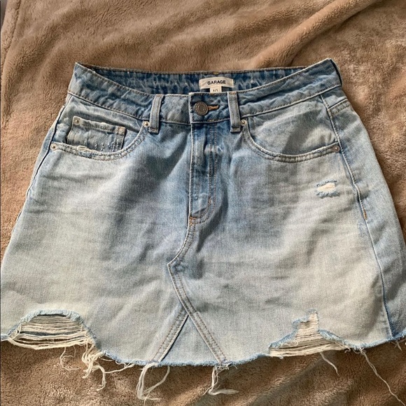 Garage Skirts Garage Denim Skirt Poshmark